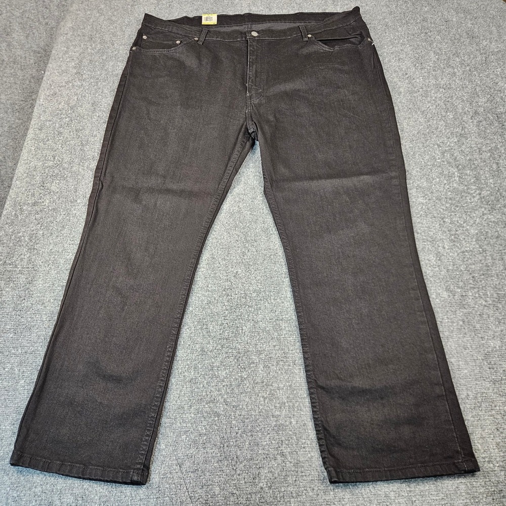 Levis 511 Slim Fit Black Stretch Jeans Mens 48x32 Levis Flex A3653-0000 NWT